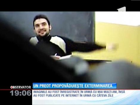 Un preot profesor propovăduieşte exterminarea tiganilor