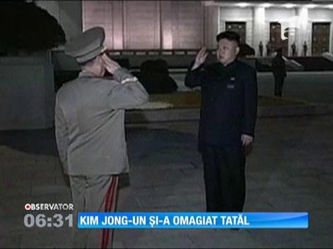 Omagiu pentru Kim Jong Il de ziua de naştere