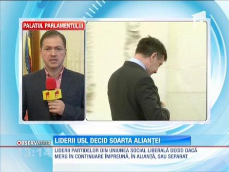 Liderii USL decid soarta Alianţei