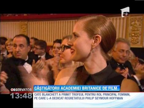 "12 ani de sclavie" şi "Gravity" au fost câştigătorii premiilor BAFTA
