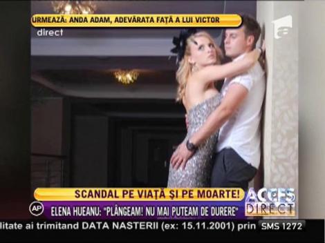 Elena Hueanu, în război cu tatăl fetiţei ei