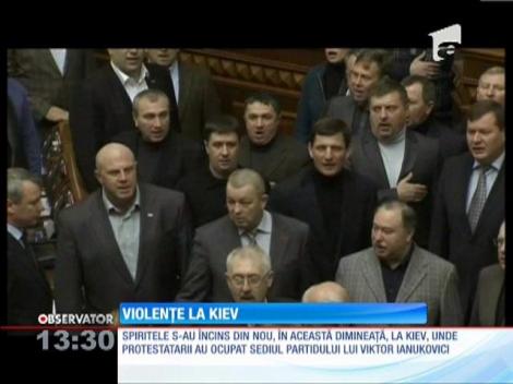 Violenţe la Kiev