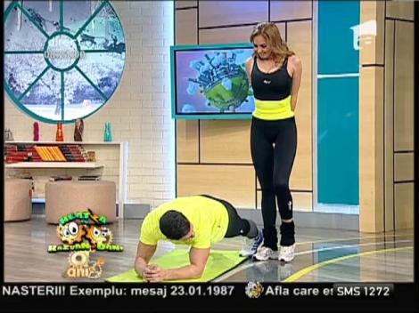 Fitness Corner: Exerciții in cuplu