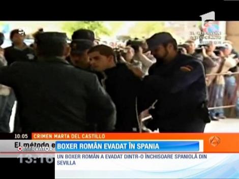 Boxer român evadat în Spania