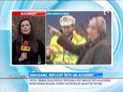 Tăriceanu, implicat într-un accident