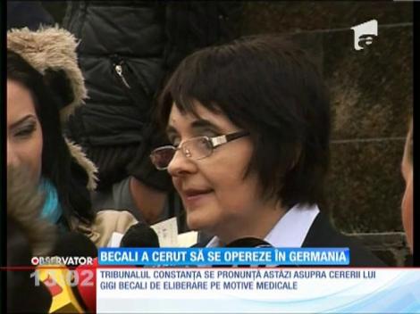 Becali cere libertate pentru sănătate