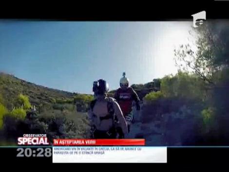 Un nou sport extrem de iarna!