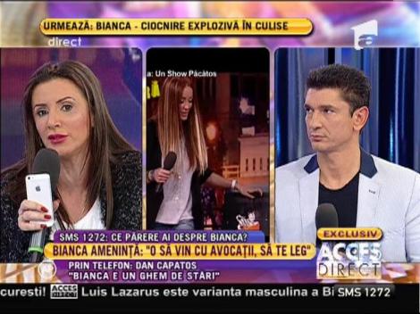 Dan Capatos, despre Bianca Drăguşanu
