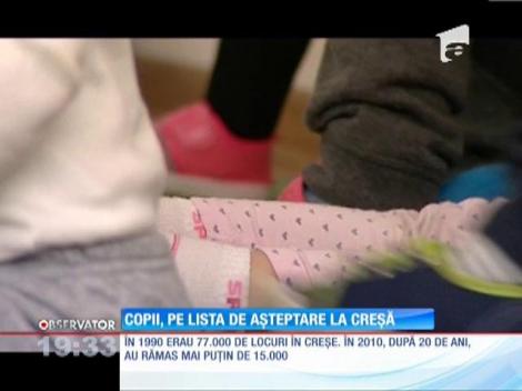 La creşele de stat, înscrierile se fac doar la noroc!