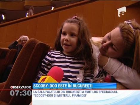Scooby-Doo elucidează misterul piramidei la Bucureşti
