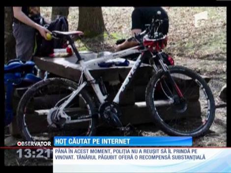 Hoț căutat pe internet