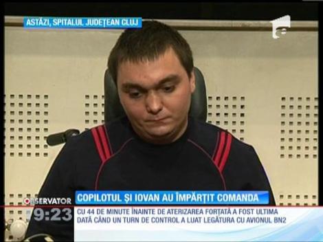 Copilotul Răzvan Petrescu ar fi fost la comanda avionului în momentul degivrării