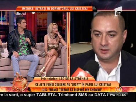 Lazarus Lazarus: "Bianca trebuie să dispară din showbiz"