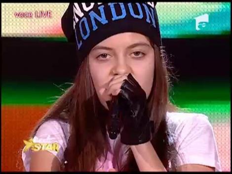 Raluca Ileana interpretează melodia solistei Alicia Keys, "If I ain't got you lyrics