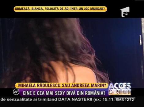 Mihaela Rădulescu şi Andreea Marin se "bat" în apariţii