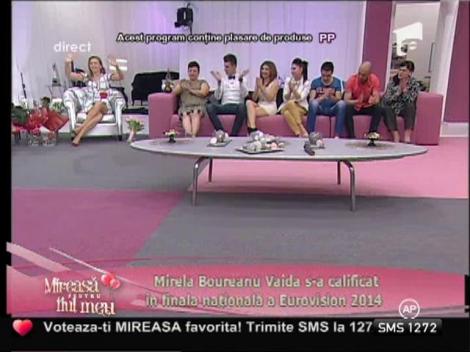 Mirela Boureanu Vaida s-a calificat în finala naţională a Eurovision 2014!