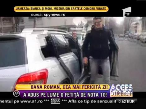 A născut o fetiţă de nota 10! Oana Roman este în culmea fericirii