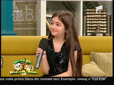 Denisa Davidescu, fostă concurenta Next Star, a realizat un desen special pentru Răzvan şi Dani