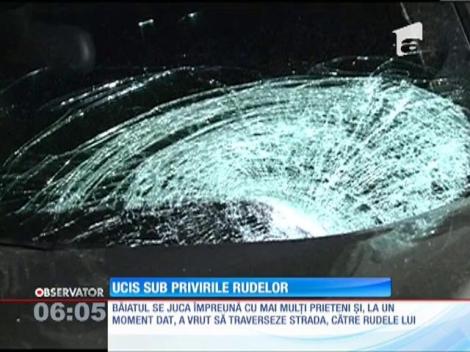 Un copil de 13 ani, spulberat lângă o trecere de pietoni din Capitală