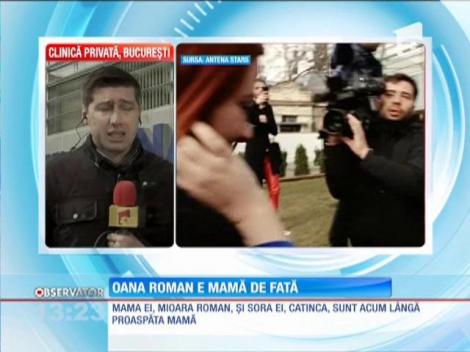 Oana Roman a născut