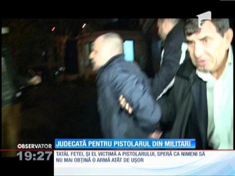 Judecată pentru pistolarul din Militari