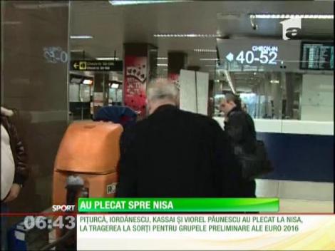 Patru oameni vor reprezenta România la tragerea la sorţi pentru grupele preliminare Euro 2016