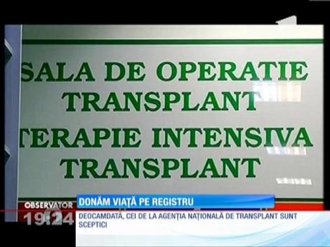România are Registrul Donatorilor de Organe