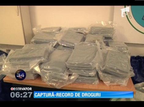 Captură-record de droguri într-un orăşel din nordul Franţei!