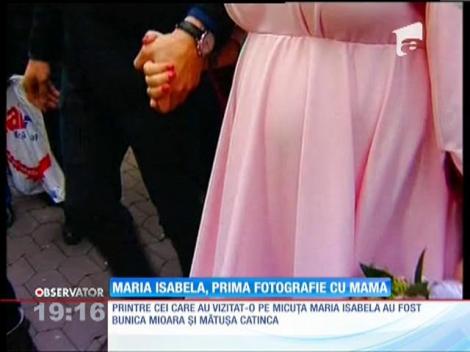 Prima fotografie cu fetiţa Oanei Roman