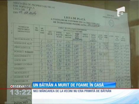 Târgu Jiu : Un bărbat a murit de foame in casă
