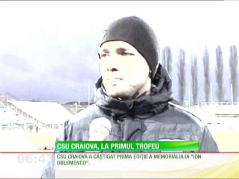 CSU Craiova a cîştigat primul premiu din istoria sa