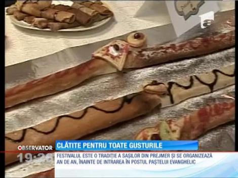 La clătite, tot înainte! Braşovenii au dat gata câteva mii de porţii