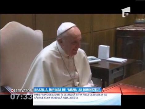 Papa Francisc e pasionat de fotbal