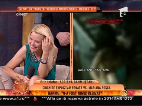 Adriana Bahmuţeanu: "Când am văzut ce directă are Mariana Roşca mi s-a făcut frică"