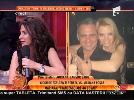 Mariana Roşca: "Francesco o voia pe Renata"