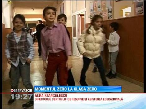 Înscrierile la clasa zero încep cu un test