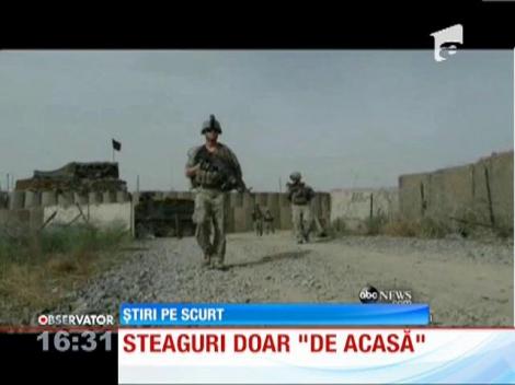 Pentagonul nu mai are voie să cumpere steaguri fabricate în afara SUA