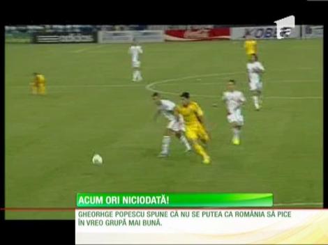 Victor Piţurcă: "Ne batem la locul doi cu Ungaria şi Finlanda!"