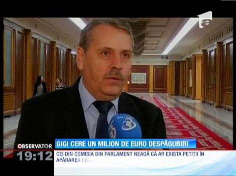 UPDATE / Gigi Becali vrea daune de un milion de euro