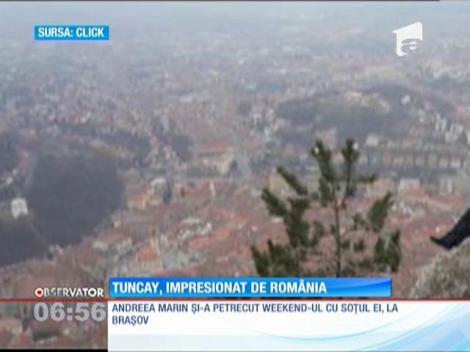 Andreea Marin şi Tuncay au petrecut un weekend minunat la Braşov