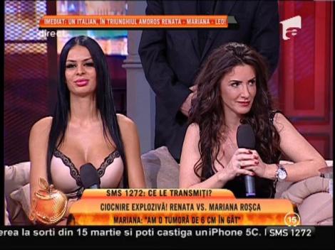 Mariana Roşca: "Am o tunoră de 6 centimeri în gât"
