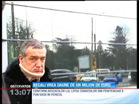 Becali vrea daune de un milion de euro