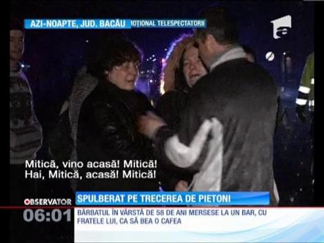 Un bărbat de 58 de ani, spulberat de un microbuz pe o trecere de pietoni din judeţul Bacău