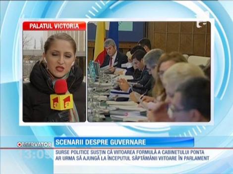 Scenarii despre guvernare