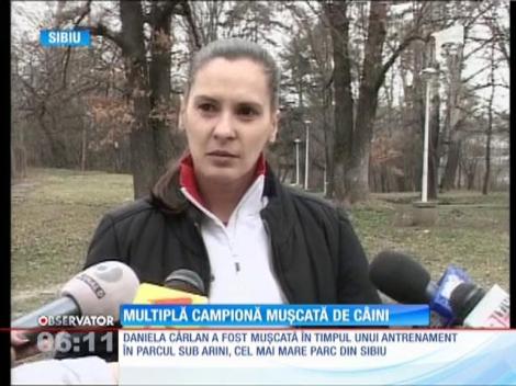O componentă a lotului naţional de atletism a fost mușcată de un câine