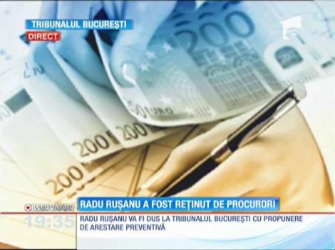 Dan Radu Ruşanu, cel mai bogat angajat la stat, reţinut de procurori