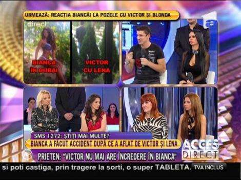 Cavalerul de onoare a lui Victor Slav: "Nu mai are încredere în Bianca"