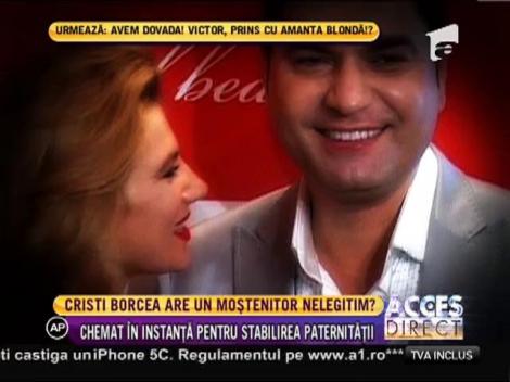 Cristi Borcea ar putea avea un moştenitor nelegitim