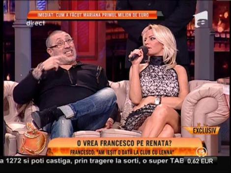 Francesco: "N-am avut relații intime cu Mariana Roșca"