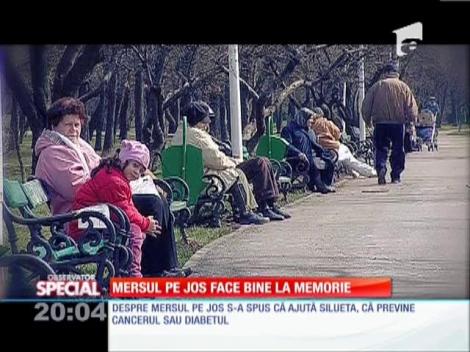Special! Plimbările în ritm alert ne menţin creierul tânăr